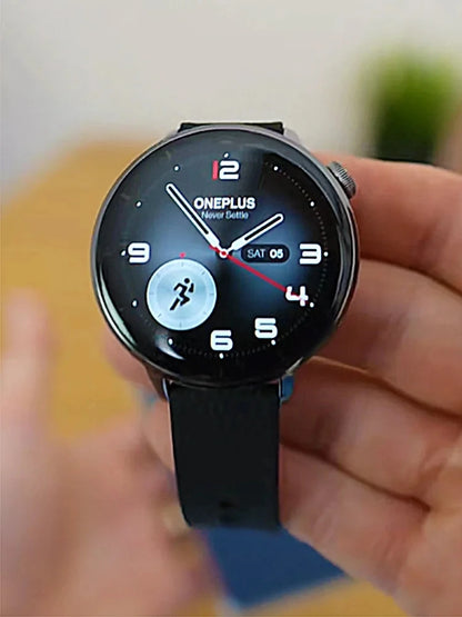 OnePlus Watch 3 43mm Global Version Smart Watch 1.32" AMOLED Smart Watch Display Up to 60h Battery Life Wear OS by Google GPS NF
