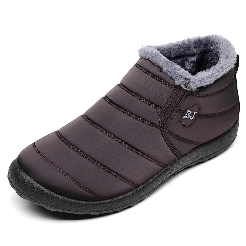 Women Boots Slip On Winter Shoes For Women Waterproof Ankle Boots