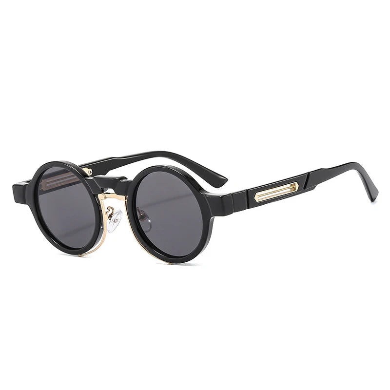 Sunglasses Retro Punk Gradient Shades Women Men Fashion Sunglasses