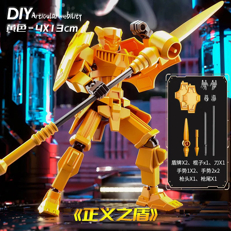 1PCS T13 Joints Figure Articulate Movable Dummy Doll Diy Assembly Toy 3D Printed Action Figure Stop Motion Animation Dummy Gift