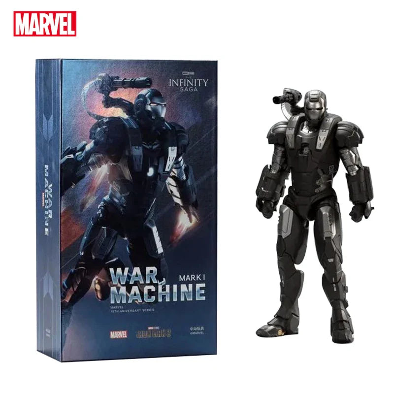 ZD Toys Iron Man Action Figure Mark 35 Red Snapper Iron Man MK 24 MK 22 MK 47 Tony Stark Ironman Figure Action Collect Toy Gift