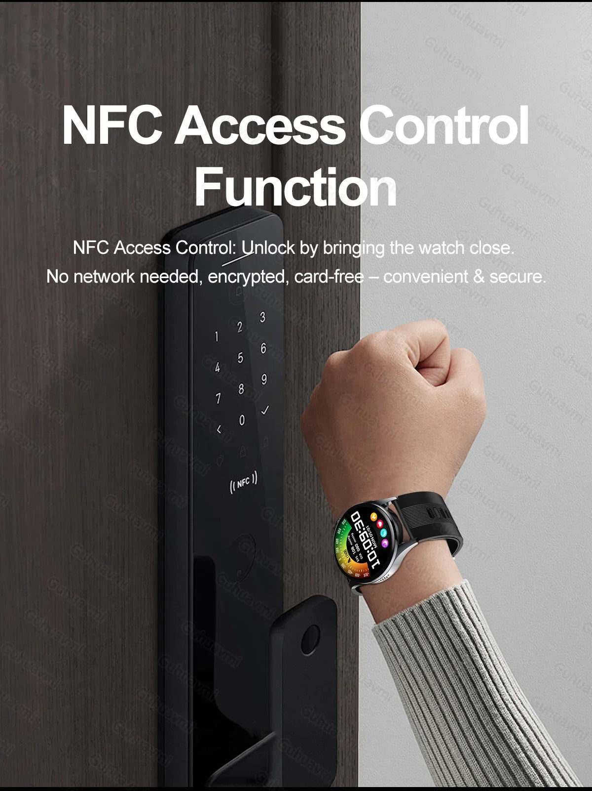 Smartwatch  AMOLED Screen Call ECG Sport Watchs