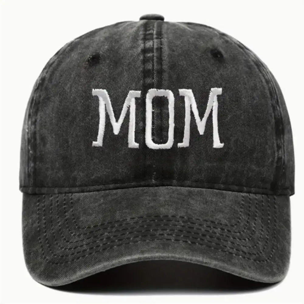 DAD MOM Embroidery Cotton Baseball Cap Fashion Women Men Hat Sport Visors Snapback Cap Sun Hat Breathable Outdoor Caps
