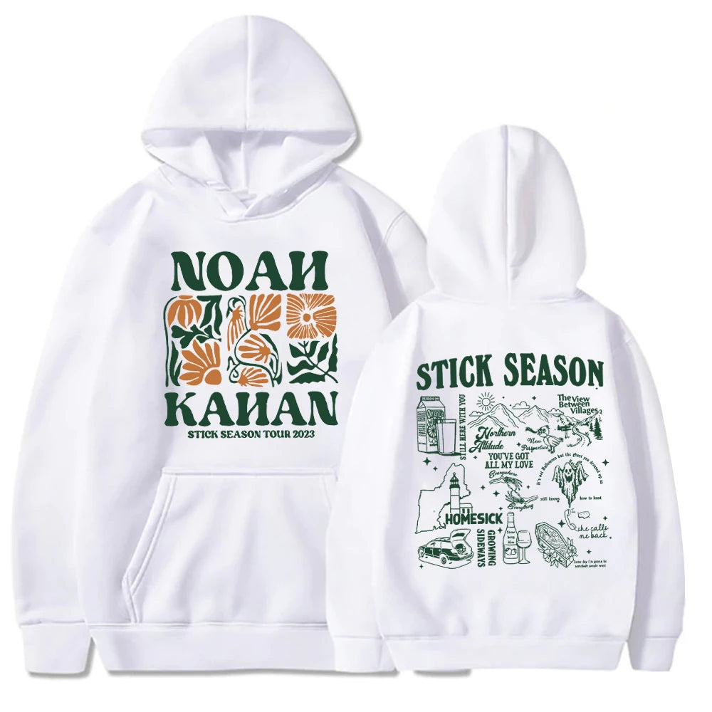 Noah Kahan Hoodie Noah Kahan Stick Season Tour Hoodie Noah Kahan Merch