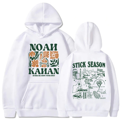 Noah Kahan Hoodie Noah Kahan Stick Season Tour Hoodie Noah Kahan Merch