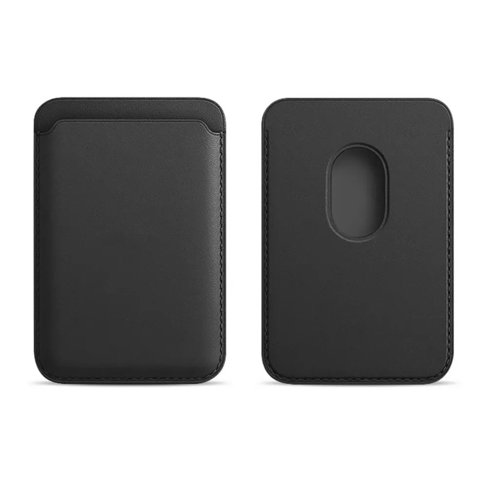 For Magsafe Wallet Card Holder Case For Apple iPhone 17 16 15 14 13 12 Pro Max Magnetic Leather Bag Adsorption Cover Accessory