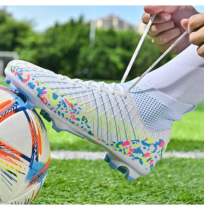 Outdoor Soccer Shoes Men Professional Training Football Boots