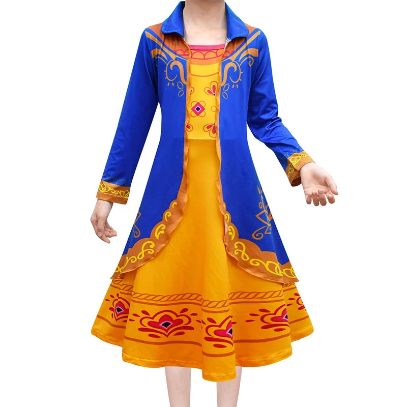 Dress for Girls Clothes Halloween Kids Cosplay Party Masquerade Costume