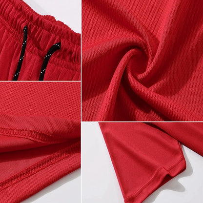 2025 summer new V-neck T-shirt Men's sports printed T-shirt V-neck short-sleeved T-shirt retro baseball chic