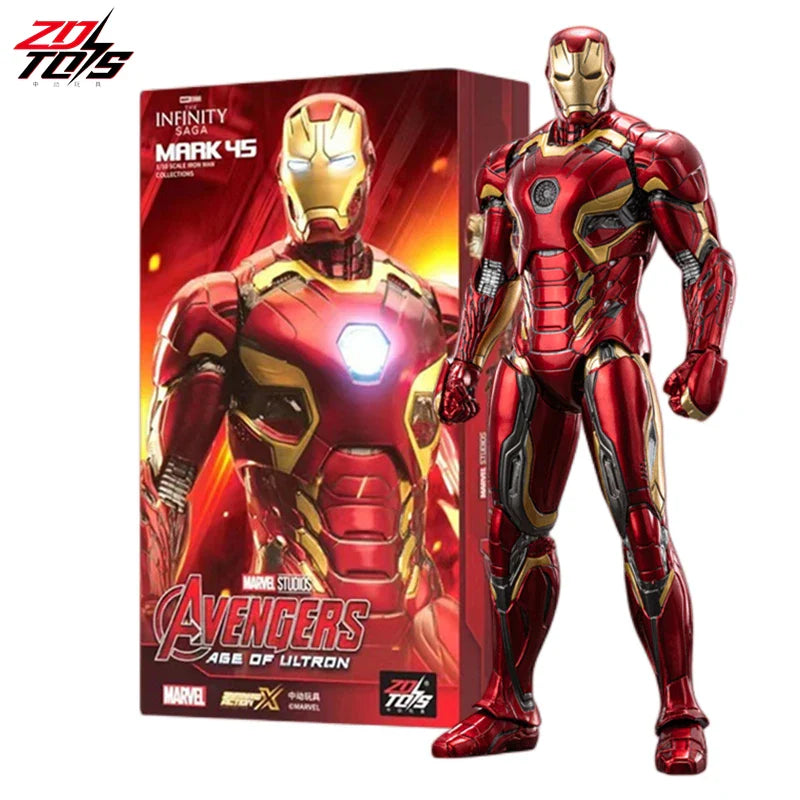 ZDTDS Original Iron Man MK37 Hammerhead MK12 MK38 Igor MK9 Iron Patriot War Machine legends Avengers Action Figure Collect Toy