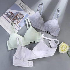Cotton Sport Underwear for Teens Seamless Girl No Underwire Training Bra Soft