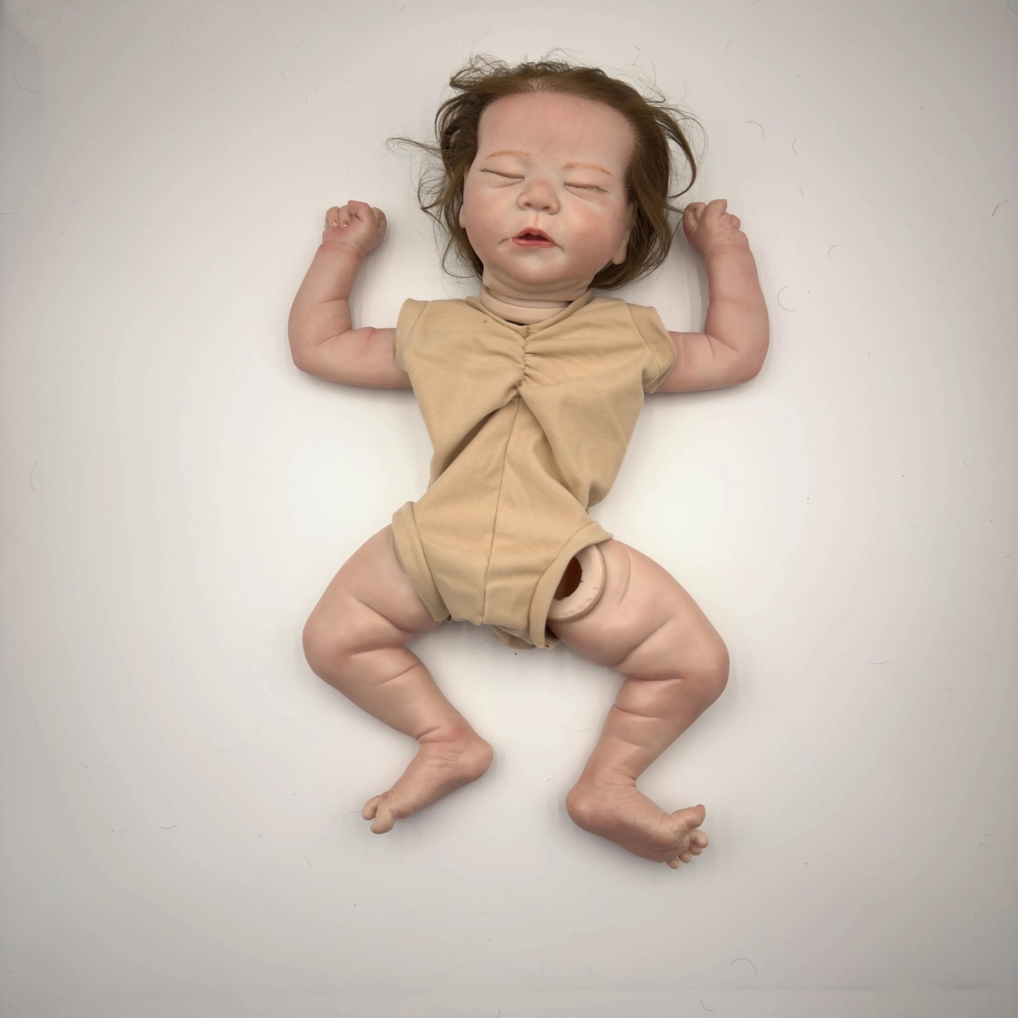 NPK Lifelike Clearance 18-22Inch Lots of Clearance Sale Cheap Painted Kits with Rooted Hair DIY Toy