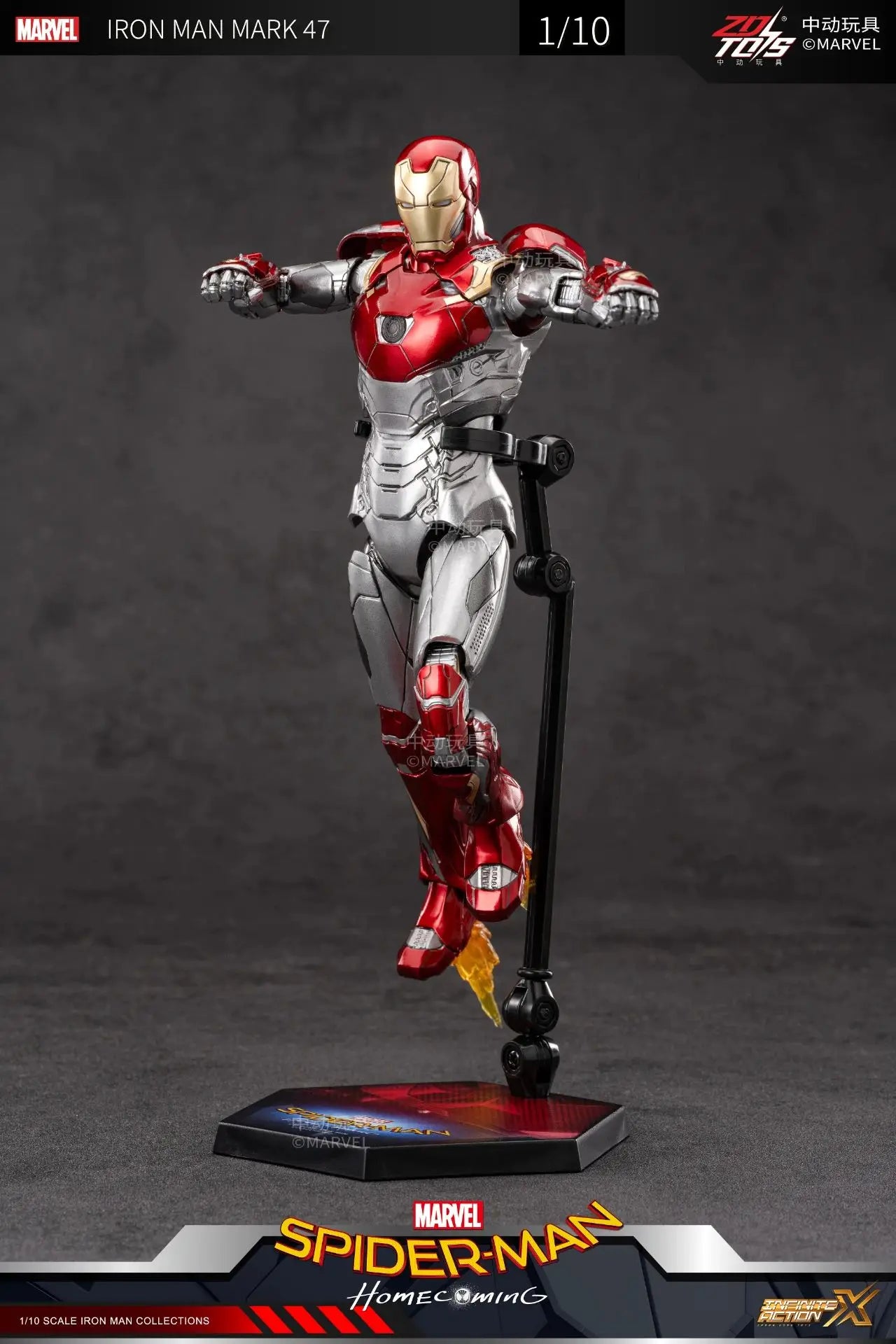 ZD Toys Iron Man Action Figure Iron Patriot MK1-7 MK17 MK33 MK85 MK30 War Machine Legends Avengers Tony Stark Collect Toy Gift
