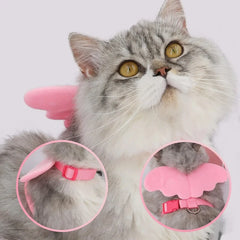 1 Pc Pet Leash Angel Wings Rabbit Leash Cat Leash Retractable Adjustable Length