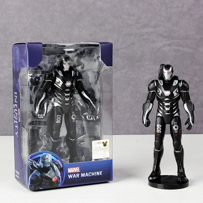 ZD Toys Official Avengers Legends: Iron Man, Spider Man, Thor, Captain America, Thanos, Hulk, War Machine Action Figures