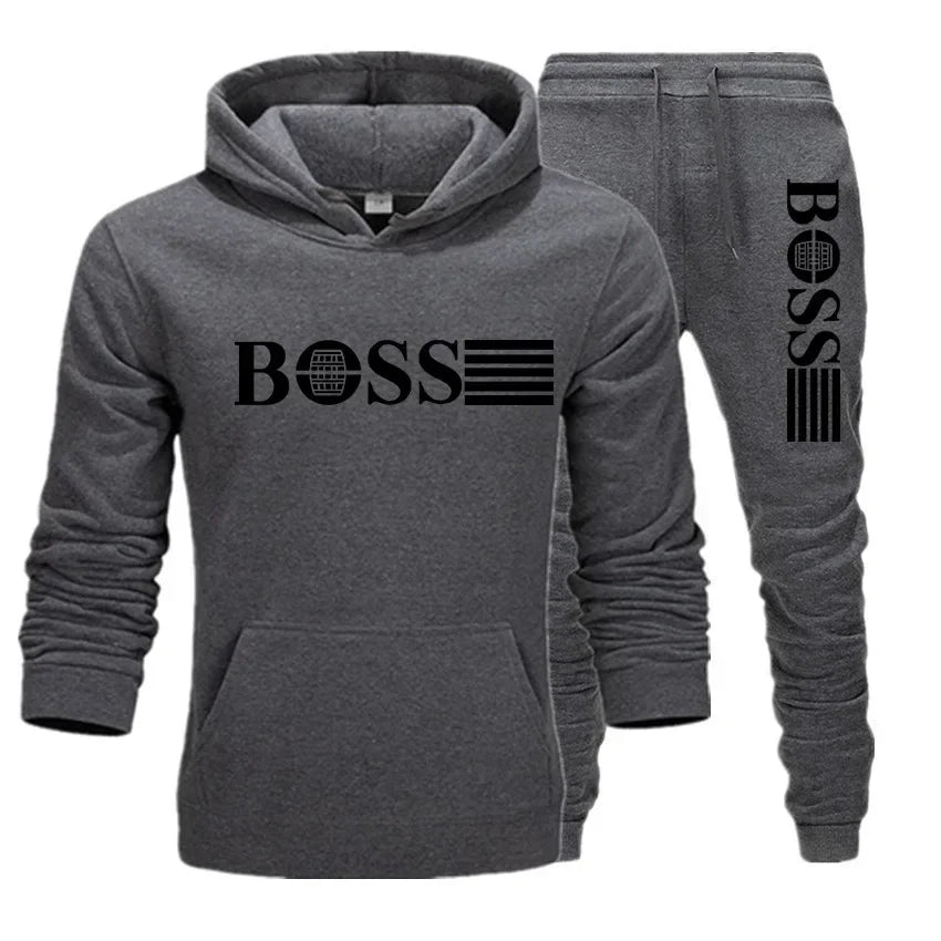 2025 Autumn/Winter fitness sets, men's and women's casual sets, paired with fashionable hooded sweatshirts and sweatpants