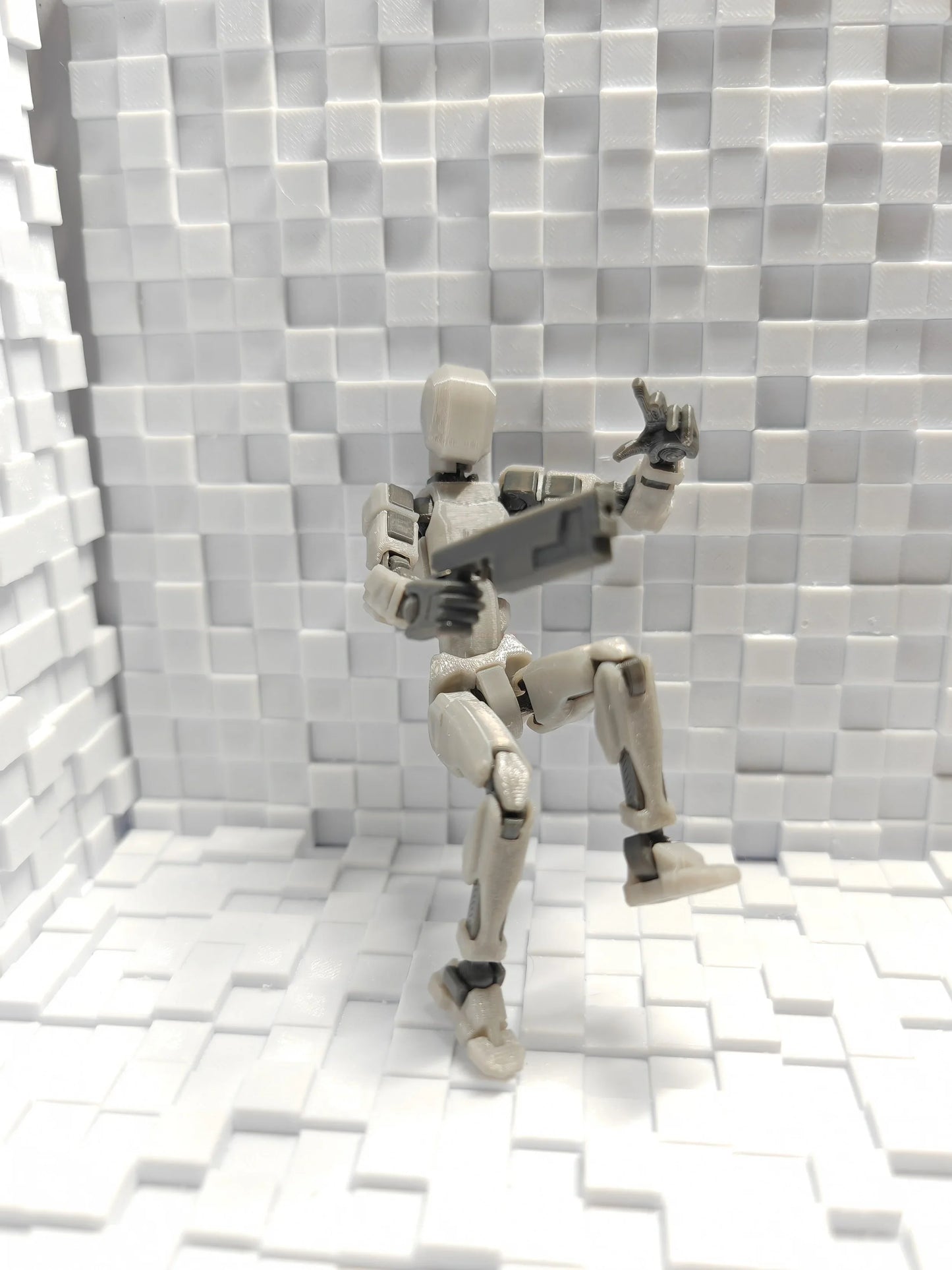 Titan 13 Action Figures T13 Figure 3D Printed Multi-Jointed Movable Lucky 13 Action Figure Nova 13 Action Figure Dummy