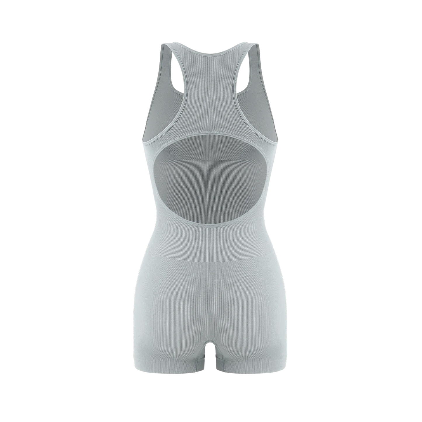 Seamless Backless Jumpsuit Women Tummy Control One Piece Bodycon Stretch
