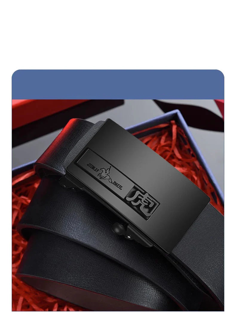 JIFANPAUL brand men high quality genuine leather belt luxury belts  cowskin fashion Strap male Jeans for man Without gift box