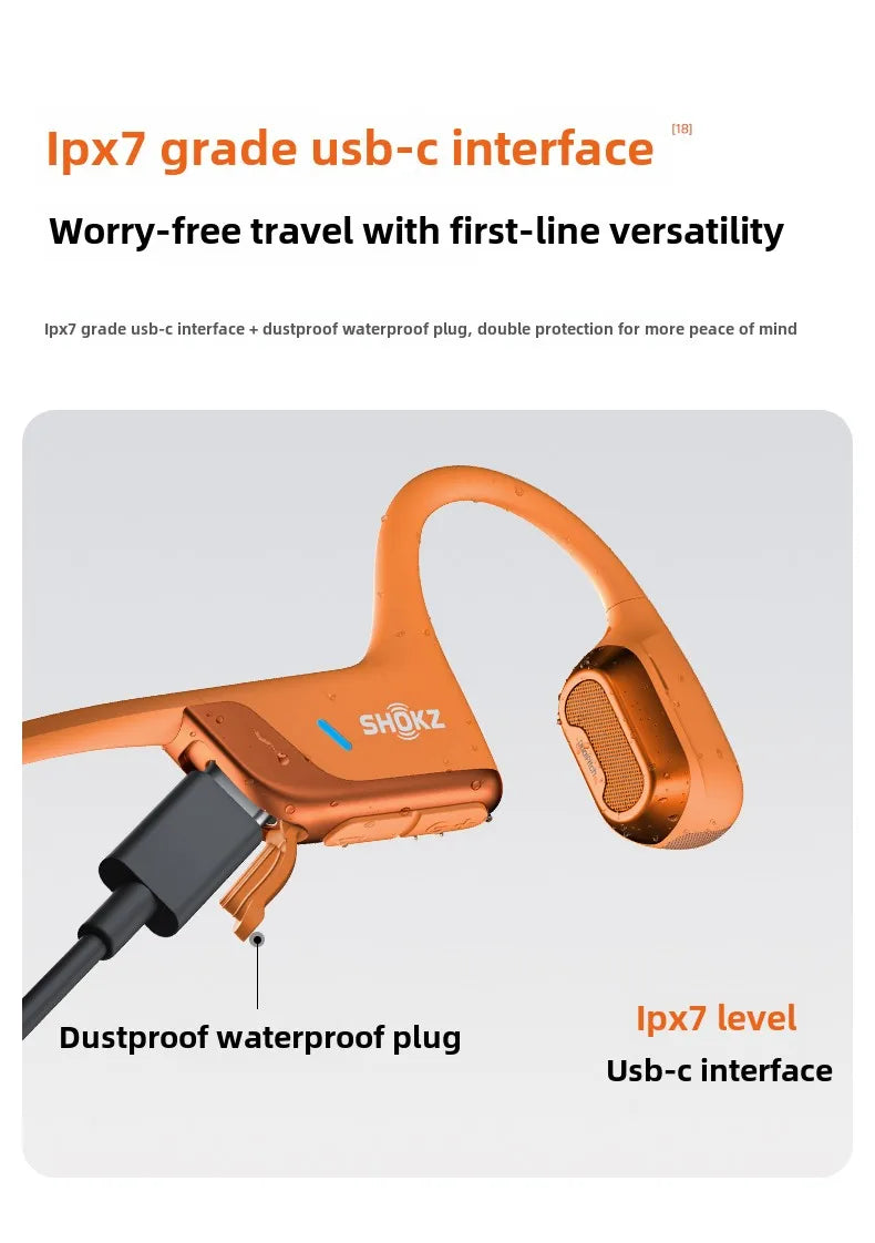 Original SHOKZ OpenRun Pro 2 S820 Bluetooth Earphones IP55 Waterproof Bone Conduction Headphones Music Sports Wireless Earbuds