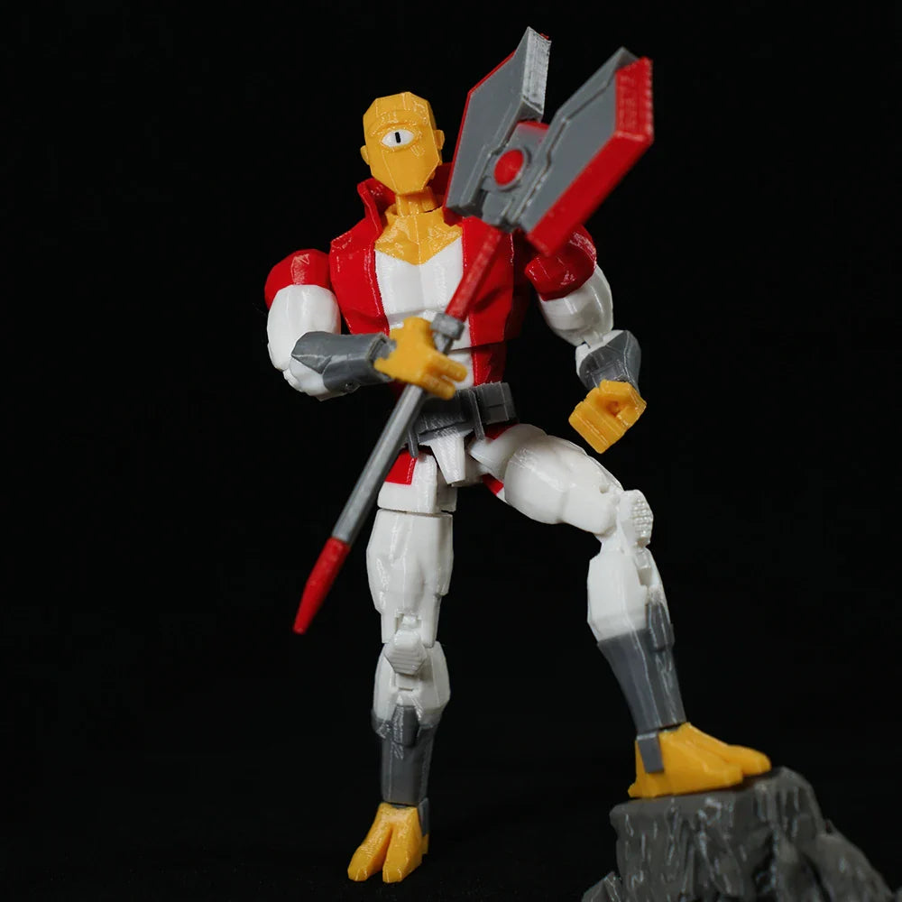 3D Printed Action Figures Invincible 3.0 Superheroes Anime Multi-Jointed Shapeshift Toys Mannequin Model Ornaments Kids Gifts