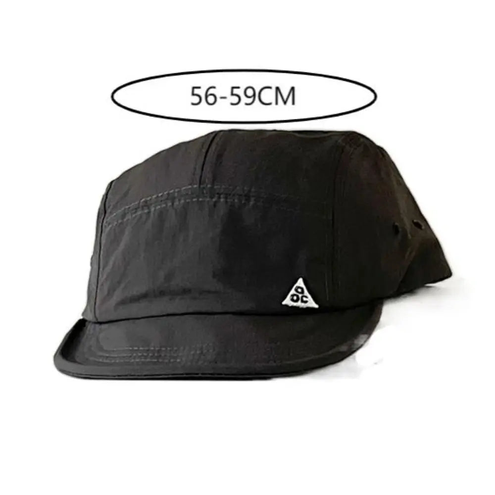 Japanese Retro Quick-drying Short Brim Baseball Caps Unisex Summer Outdoor Sunscreen Casual Versatile 5-flap Tooling Camping Hat