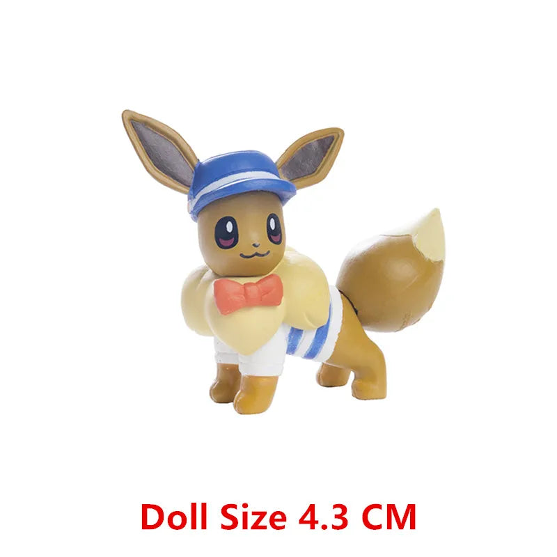 Pokemon Cartoons Movie Anime Figure Gengar Charizard Pikachu Collection Model Pocket Monster Action Toys Kids Christmas Gifts