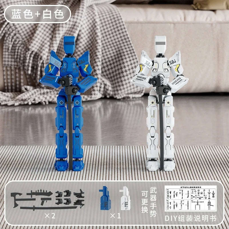 1PCS T13 Joints Figure Articulate Movable Dummy Doll Diy Assembly Toy 3D Printed Action Figure Stop Motion Animation Dummy Gift