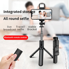 Portable Bluetooth Selfie Tripod Retractable Multifunctional Phone Holder With Selfie