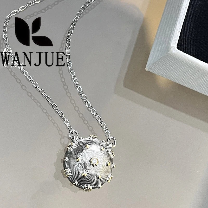 Italian hand-brushed craftsmanship palace style retro women's ring bracelet necklace earring set fashion romantic party gift