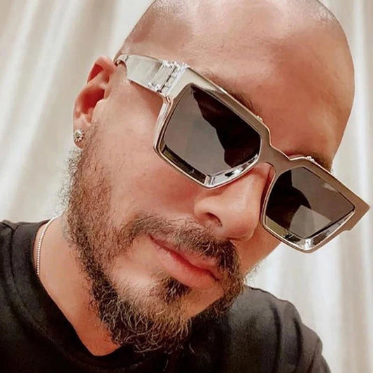 Sunglasses For Men Vintage Square Fashion Glasses Luxury Retro Sunglasses