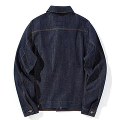 Men Spring Autumn Classic Denim Jackets Vintage Loose Casual Jeans Coats