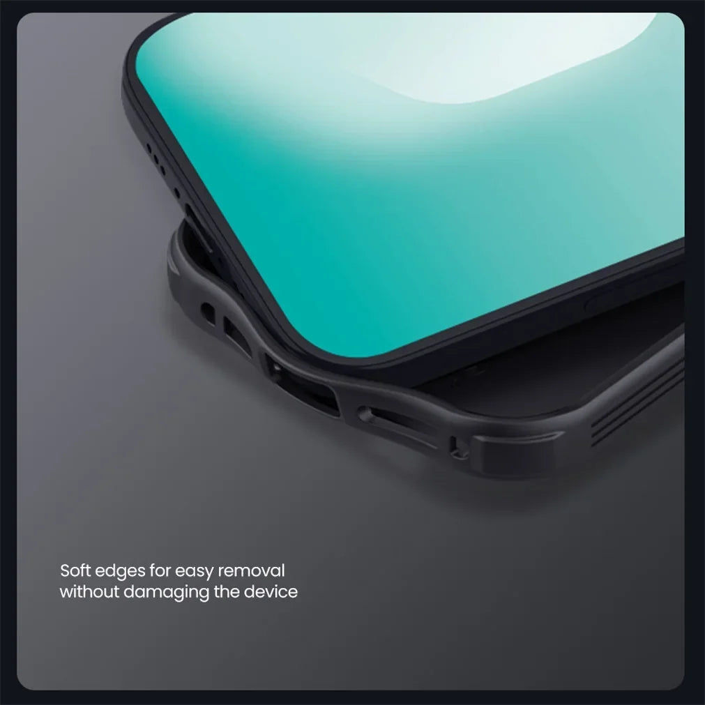 NILLKIN For iPhone 17Pro 17 Pro Max Matte MagSafe Case CamShield Pro Magnetic Charging Slider Camera Cover For iPhone17 / 17 Air