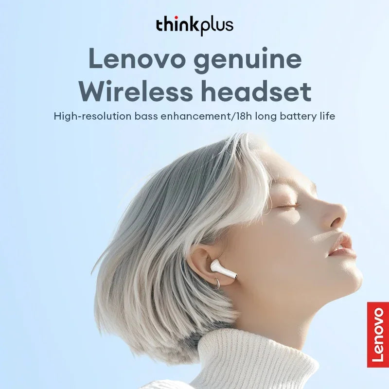 Lenovo LP5 PRO Wireless Bluetooth 5.4 Earphones TWS HiFi Sound Gaming Earbuds LP5Pro Sport headset Long Standby with Mic 2025