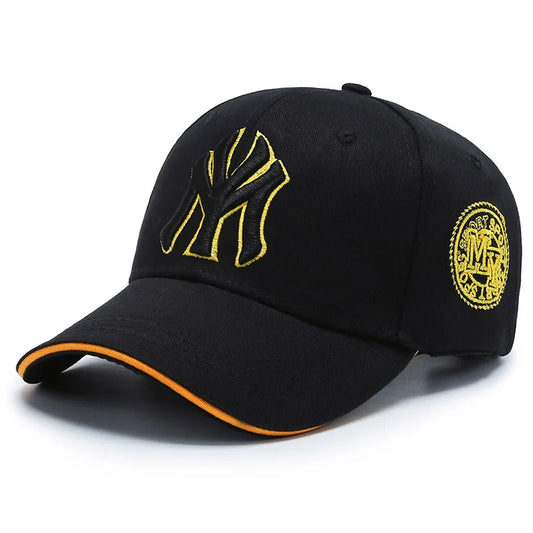 Fashion Korean Letter MY Baseball Cap 3D Embroidery Dad Hat Men