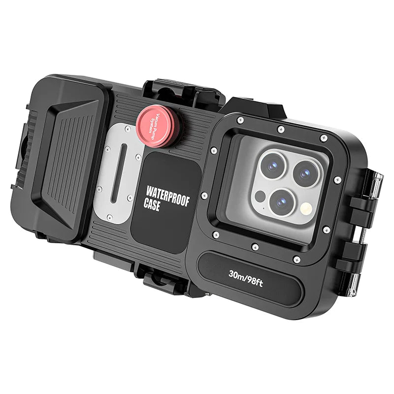 Bluetooth 30 Meter Deep Waterproof Case For iPhone 17 Air 16 15 14 13 12 Pro Max 11 Samsung Galaxy S25 S24 S23 S22 Ultra Note 20