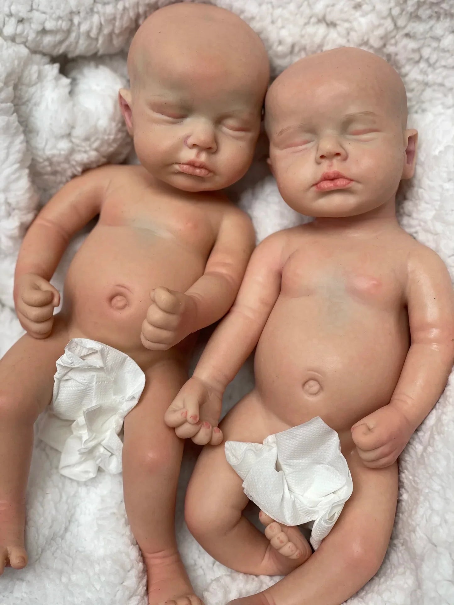 33cm Can Open Mouth Solid Silicone LouLou Bebe Reborn Girl and Boy Lifelike Reborn Dolls Muñecas Reborn Toy Corpo De Silicone