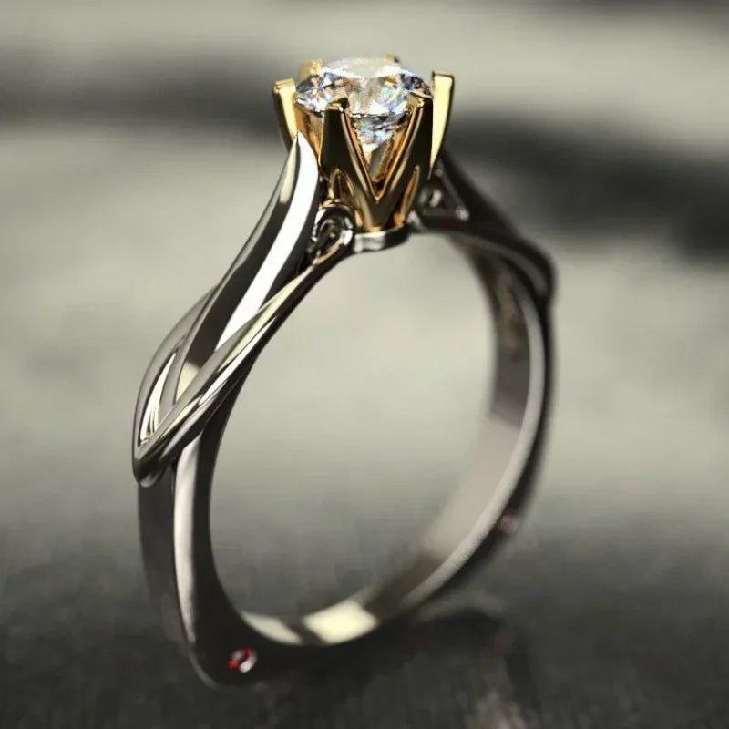 Pure 925 Sliver Ring for Women Natural Moissanit Rings with Gemstones Beautiful Jewelry Couples Wedding Accessories New Trend