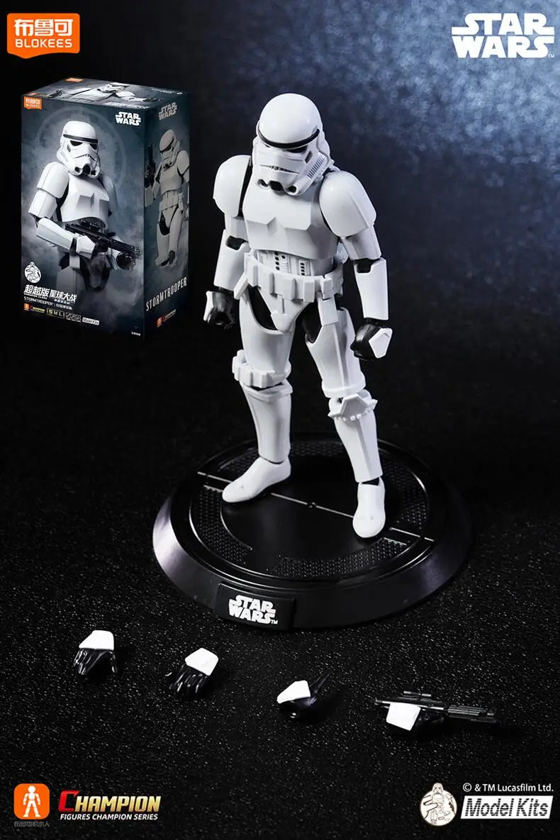 BLOKEES STAR WARS Darth Vader Luke Skywalker Imperial Stormtrooper‌ Beyond Version Action Figure Decoration Collect Toys Gift