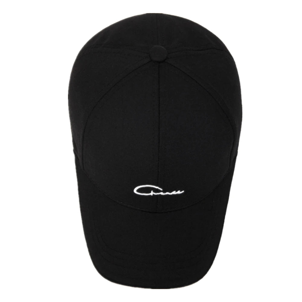 Men And Women Spring And Summer Baseball Cap Hipster Wild Black And White