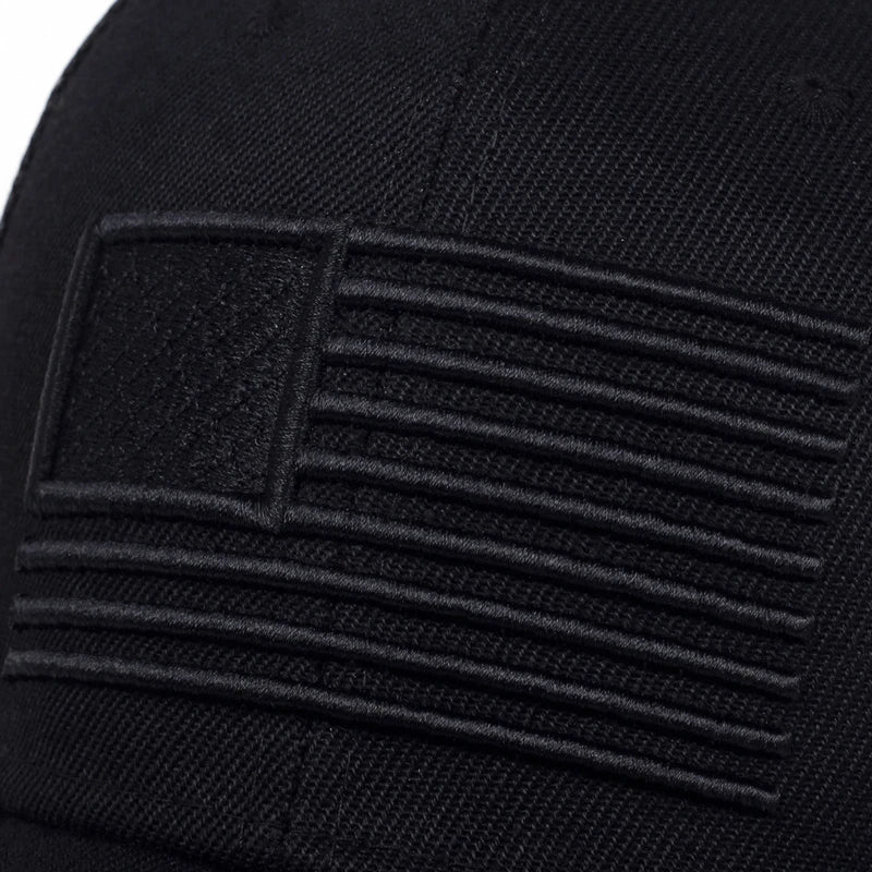 Fashion American Flag Embroidery Baseball Net Caps Spring and Summer Outdoor Adjustable Casual Hats Sunscreen Hat