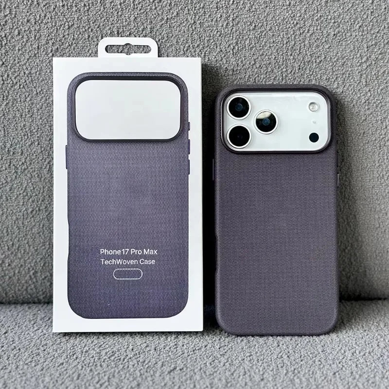 @Original For Apple Magsafe Techwoven Magnetic Case For IPhone 17 Pro Max Wireless Charging With animation Protective Cover Cap