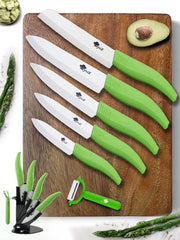 Ceramic Knives with holder fruit utility slicing chef Ceramic knives Kitchen Accessories