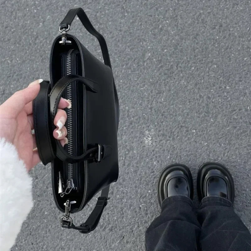 Tote Handbag for Women Versatile Korean Niche Bags Retro Small