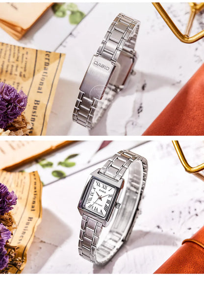 Casio watch for women top brand luxury set 30m Waterproof Quartz ladies watch Tonneau shape Stainless Ste reloj mujer LTP-V007D-