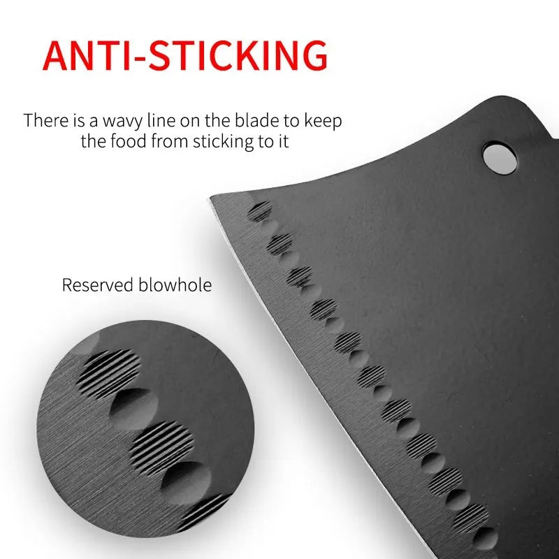 High Hardness Butcher Knife Chopping For Dual Purpose Stainless Steel Bone