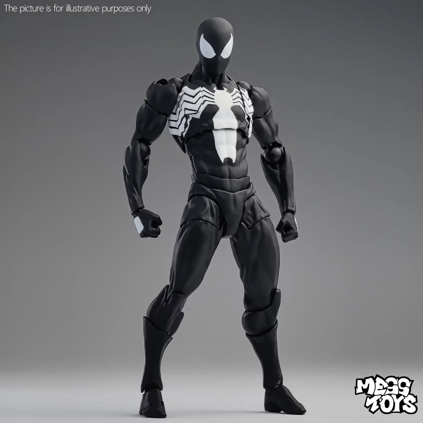 In Stock 2025 New Spider Figure Ct Toys Black Red Spider Mess Toys Anime Action Figure Figurine Statue Model Customized Gift Toy