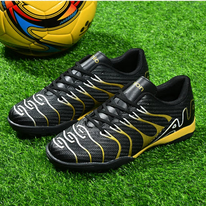 Men Soccer Shoes Adult Kids TF/FG Futsal Boys Ultralight Soccer Cleats Professional