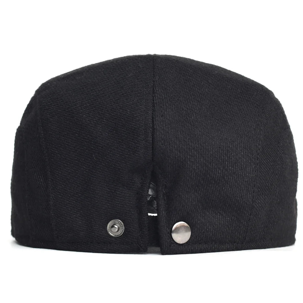 Autumn Winter Thick Warm Newsboy Caps Men Women Soft Beret Hat Casual Fashion Detective Hats Retro Driver Flat Caps