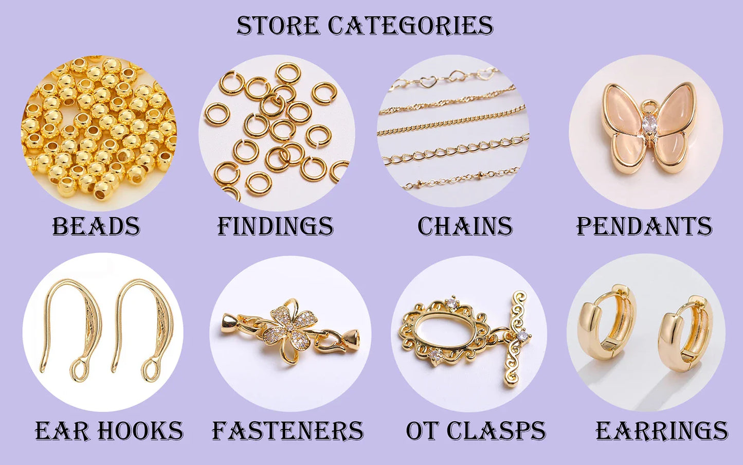 14K Gold Plated Brass Earrings Hooks Round Hoop Earrings,Earring Fixtures,Fasteners For Earrings,DIY Earring Making Accessories